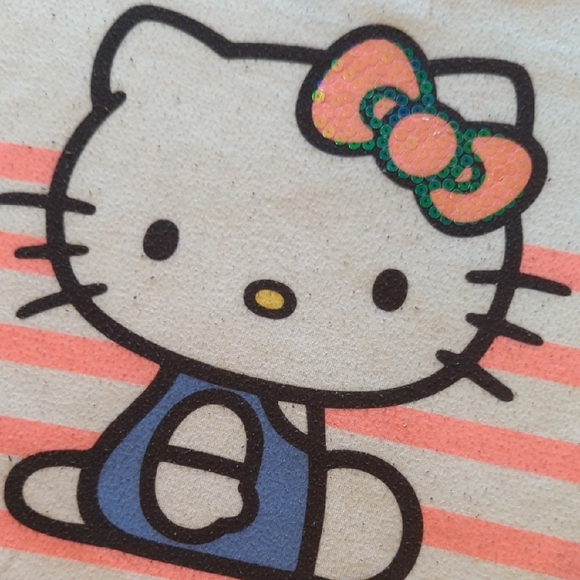 Hello Kitty Kids Pajama Set - Pink, Blue, White - Picture 4 of 11